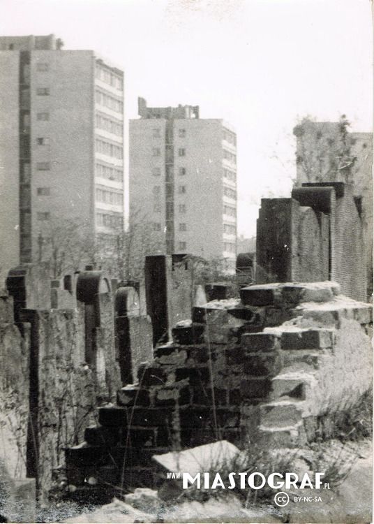 Zdjęcie, ul. Bracka, cmentarz żydowski