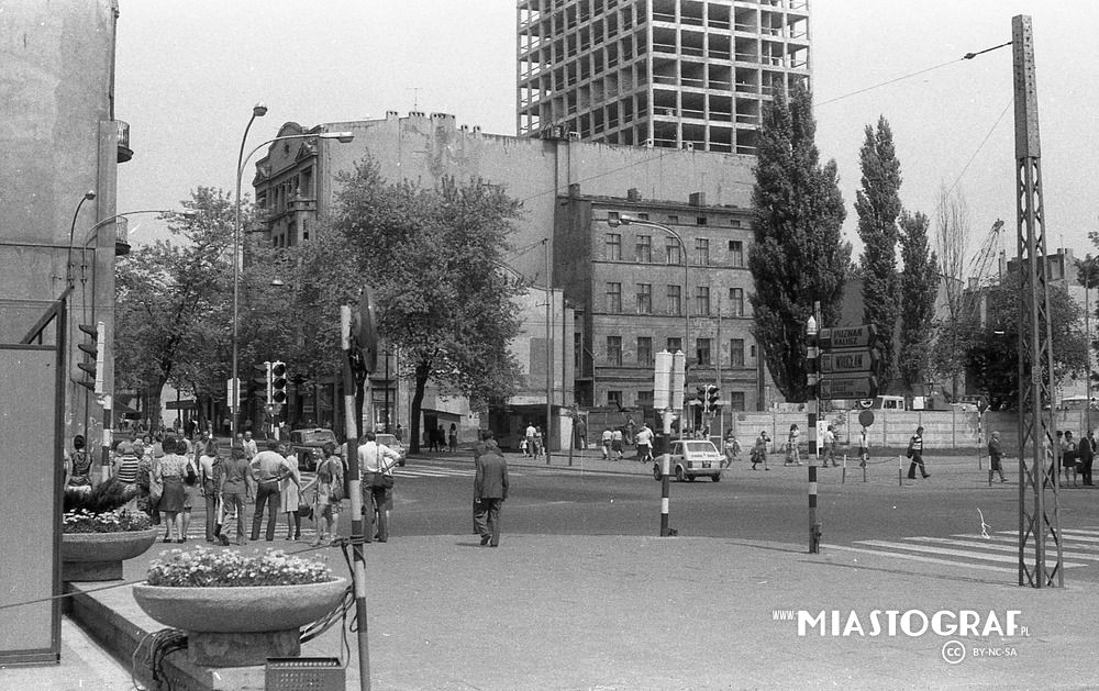 Zdjęcie, Piotrkowska przy Głównej - Piłsudskiego, Mickiewicza
